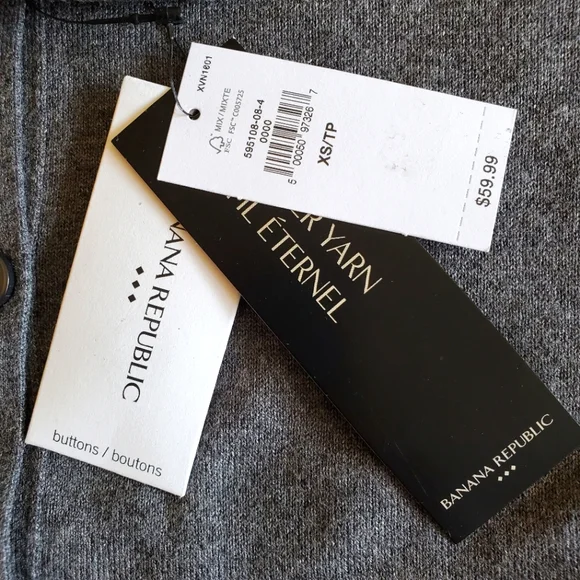 NEW Banana Republic Factory Sweater Size XP - Picture 7 of 8